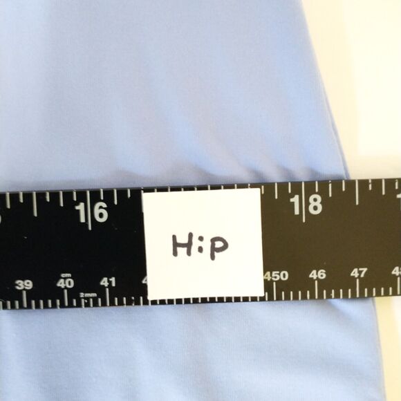 Juicy Couture Swimsuit Cover Up Mini Dress XS Blue Puff Sleeves Heart Buttons - Picture 14 of 15